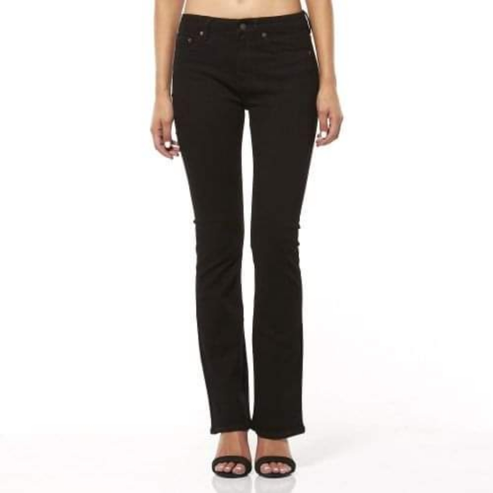 Lee Riders Black Bootcut Mid Rise Jeans - Picture 8 of 8